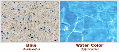 photo of pool plaster colors